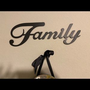 Family sign